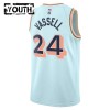 Maillot Basket Enfant San Antonio Spurs Devin Vassell 2024-25 Nike City Edition Bleu Swingman